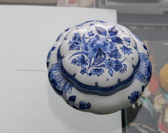 Delfts Blauwe Bonbonnière (Royal Delft – Porceleyne Fles)