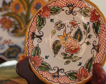 Makkum Plate ‘Butterfly’ (Koninklijke Tichelaar Makkum)
