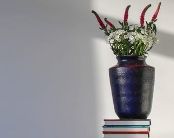 Vintage West-Duitsland 'Fat Lava' Vaas