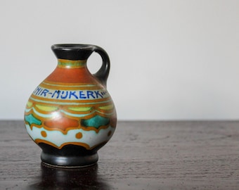 Gouda Plateel Kruikje (Plateelbakkerij en Pijpenfabriek Zenith)