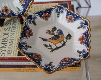 Makkum Bord Vogel (Koninklijke Tichelaar Makkum)