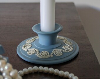 ヴィンテージ ウェッジウッド カンデラー (ジャスパーウェア)