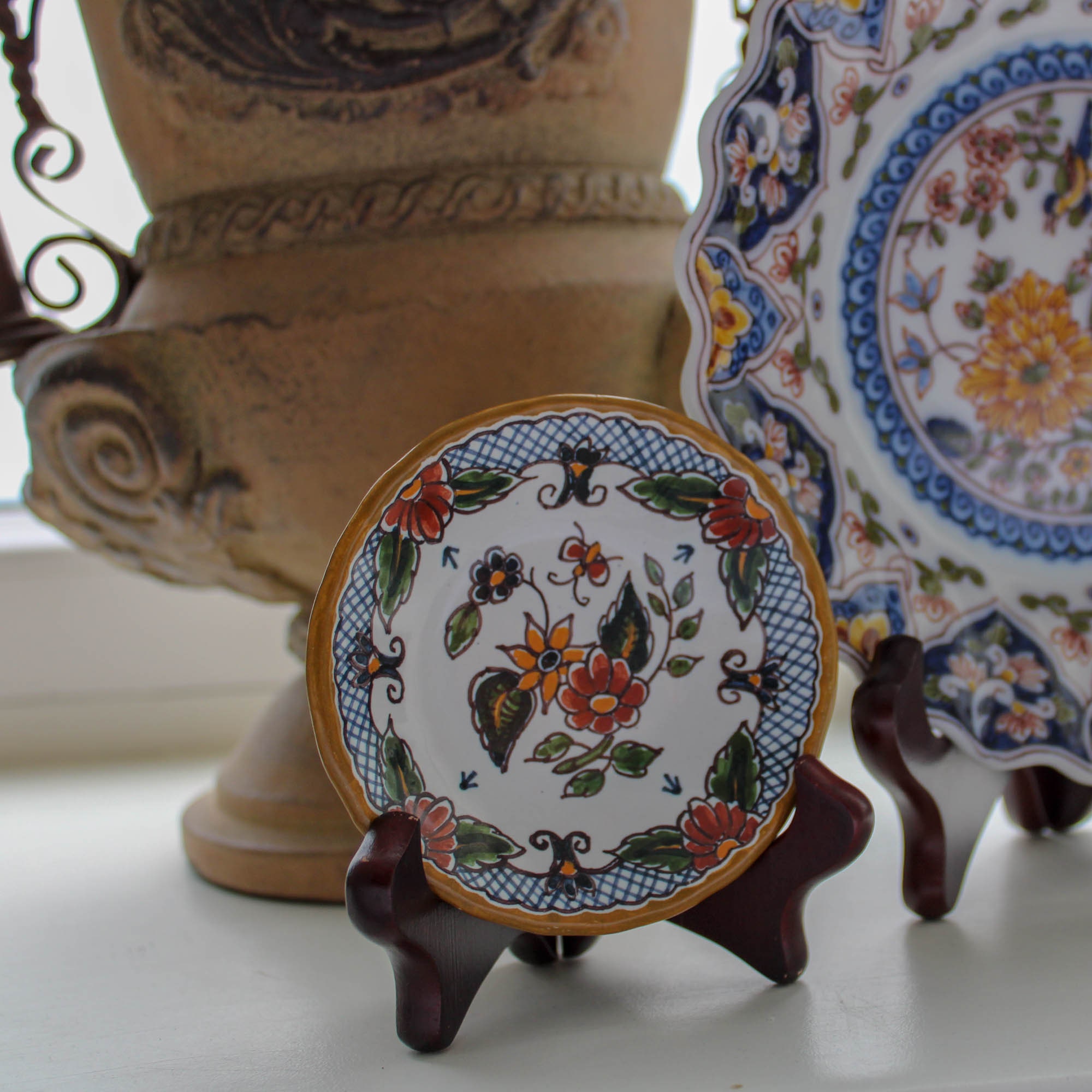 FREE SHIPMENT Unique MAKKUM cake dish plate Tichelaar