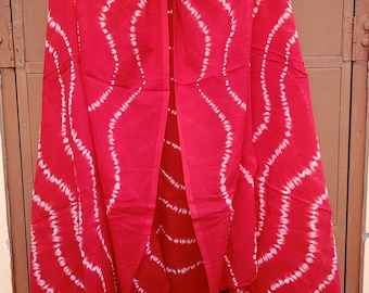SHIBORI Tie & Dye Sarong Scarf pareo, 78"X44"inches(200cm)X(112cm), wholesale sarong and scarf available, shibori fabric,shibori dye curtain