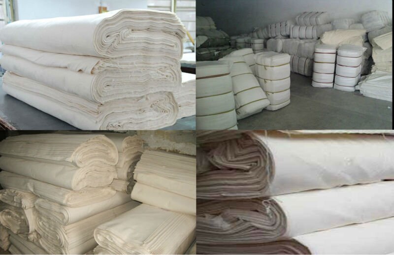 100 Natural Raw Cotton Fabric by the Yard or Meter Etsy Canada
