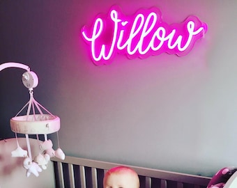 Custom Name LED Neon Sign | Personalized Wall Decor