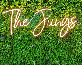 Custom Last Name LED Neon Sign, Personalized Gift