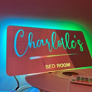 Custom Neon name Sign bedroom teenage Girl gifts, Neon name light Bedroom decor for teens, custom name sign, Gift for kid girl, Dorm Decor
