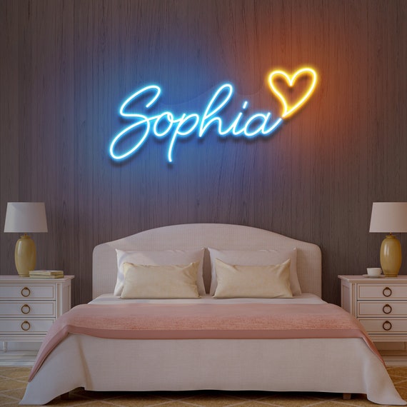 Girl Gifts Personalized Neon Sign Name Custom Neon Sign Gift for