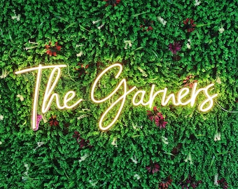 Custom Neon Name Sign, Wedding Decor, LED Neon Light