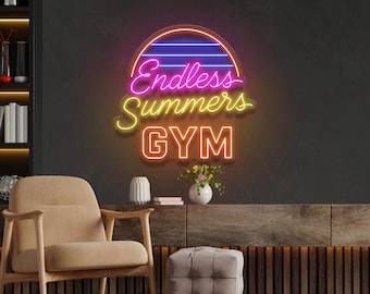 Custom Neon Logo Sign: LED Wall Decor, Business Sign