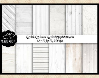 White Washed Wood Digital Paper, Natural Wood Background, Light Wood Digital Papers, Rustic Weddings, Farmhouse Background