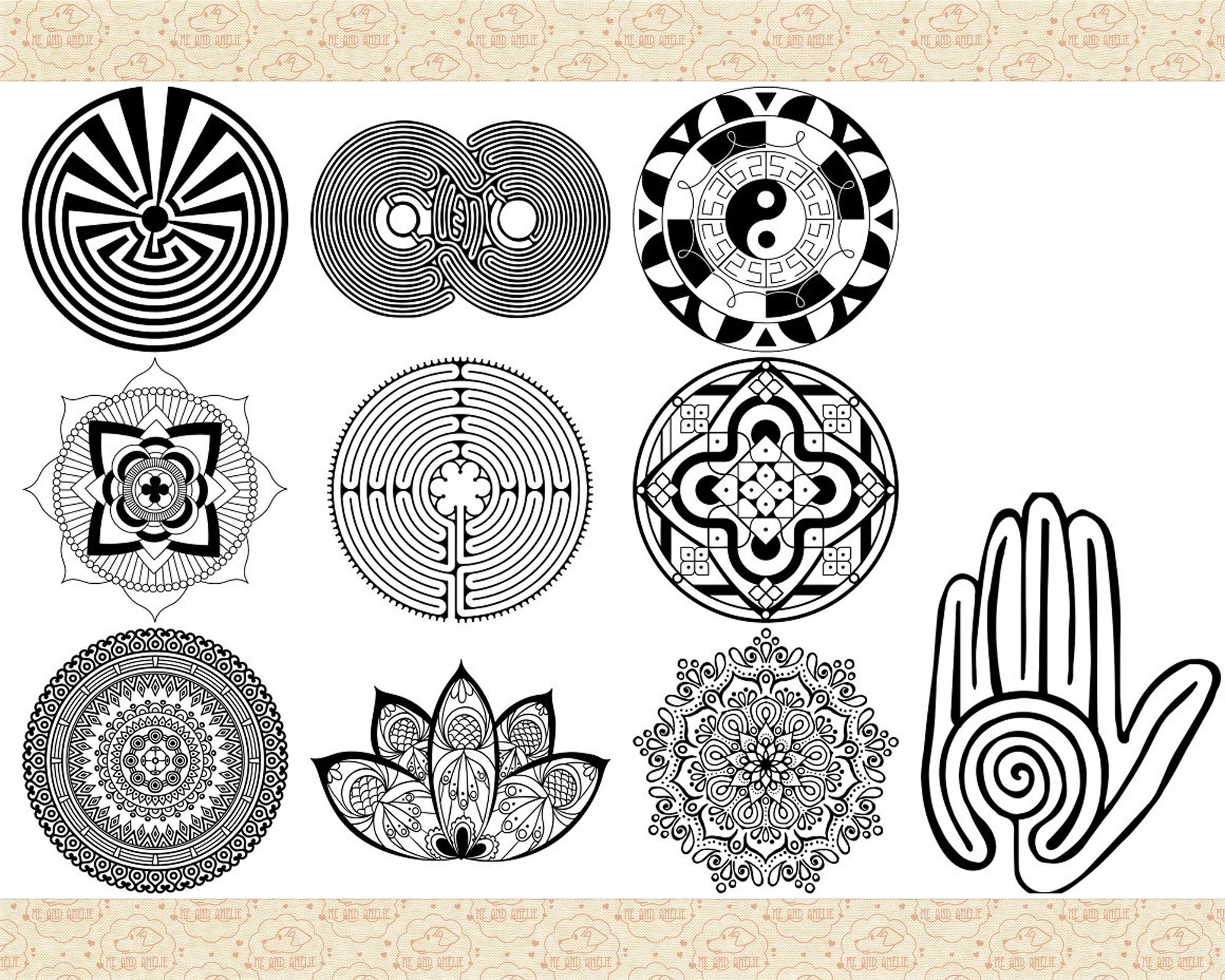 アート・デザイン・音楽 SYMBOLS, pictgrams & silhouettes marta Untitled Document