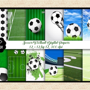 Fußball Fußball Vielfalt Digitale Papiere, Fußball Hintergrund, Fußball Feld Wallpaper, Fußballspieler, Fußballtrainer, Einladungsvorlage