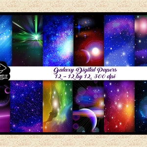 Papéis digitais da galáxia, fundo do espaço cósmico, papéis de parede celestiais, espaço do universo, estrelas e planetas, nebulosa, OK comercial