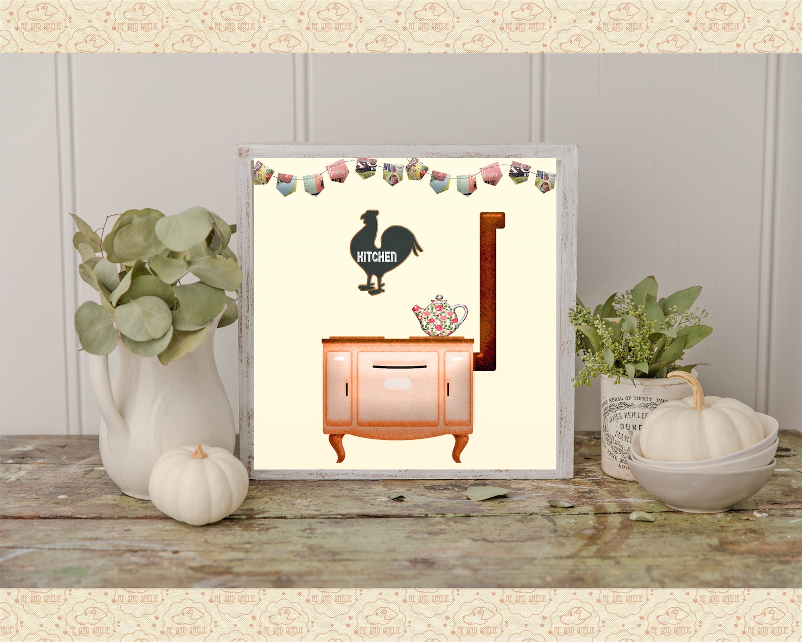 Farmhouse Clip Art Farmhouse Kitchen Graphics Wood Stove | Etsy