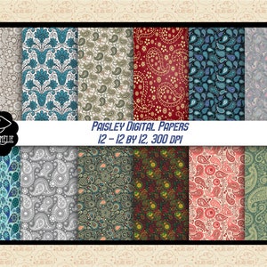 Papiers numériques Cachemire, Fond country western, Papiers à motifs cachemire, Papiers numériques rustiques, Papiers Cowboy, Fond De Ferme