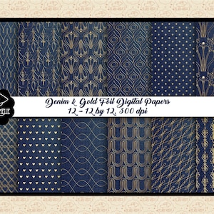 SALDI 99 centesimi, carte digitali in denim e lamina oro, sfondi rustici shabby chic, invecchiato, struttura del tessuto jeans, rustica ed elegante, 0k CU