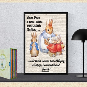 Vintage Beatrix Potter Clipart, Peter Kanin, Jemima Puddleduck (20 PNG-filer) bild 5