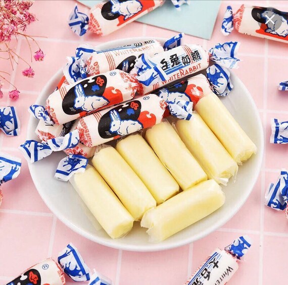 White cheap rabbit candy