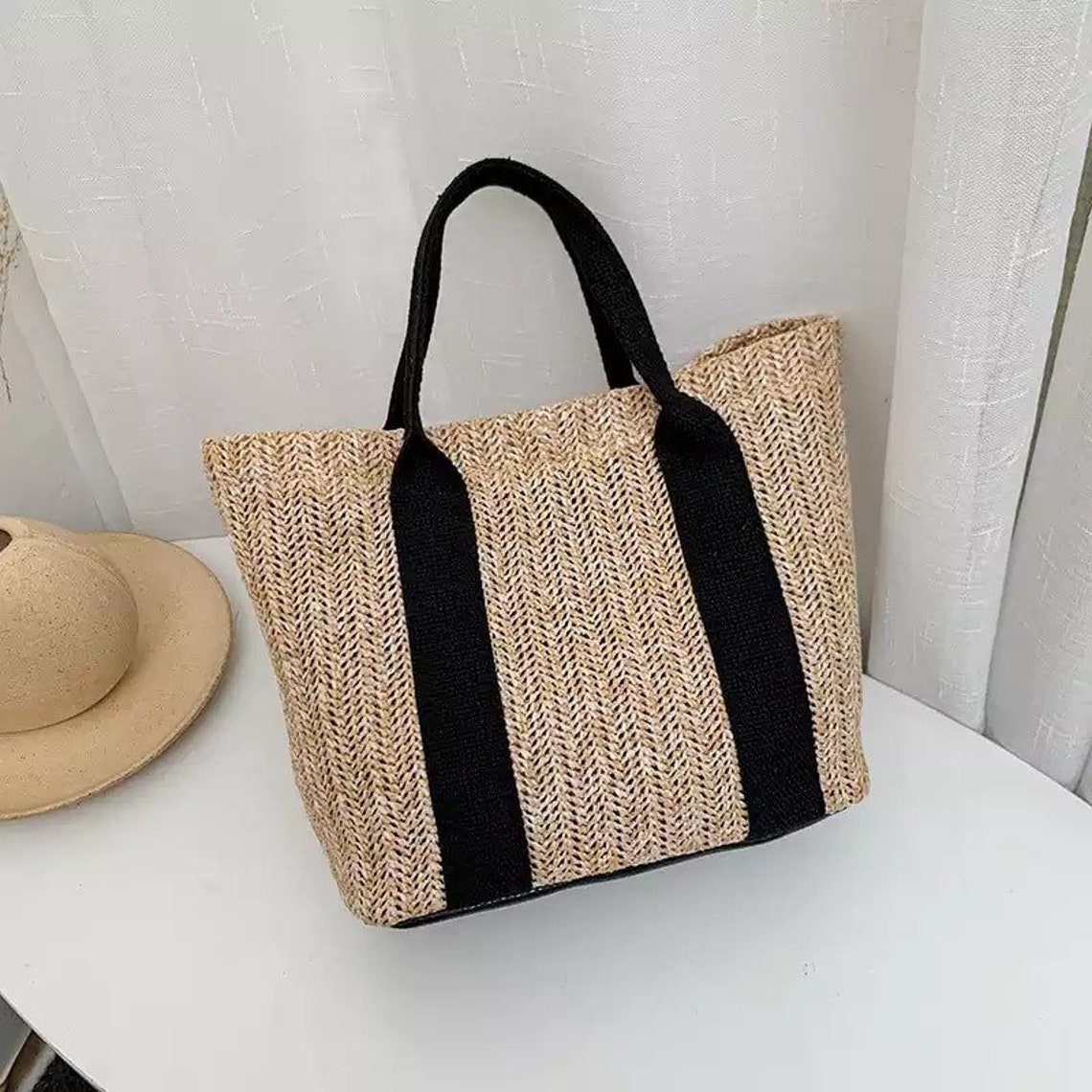 Summer Trend Straw Bags New Popular Hit Color Handbags for - Etsy