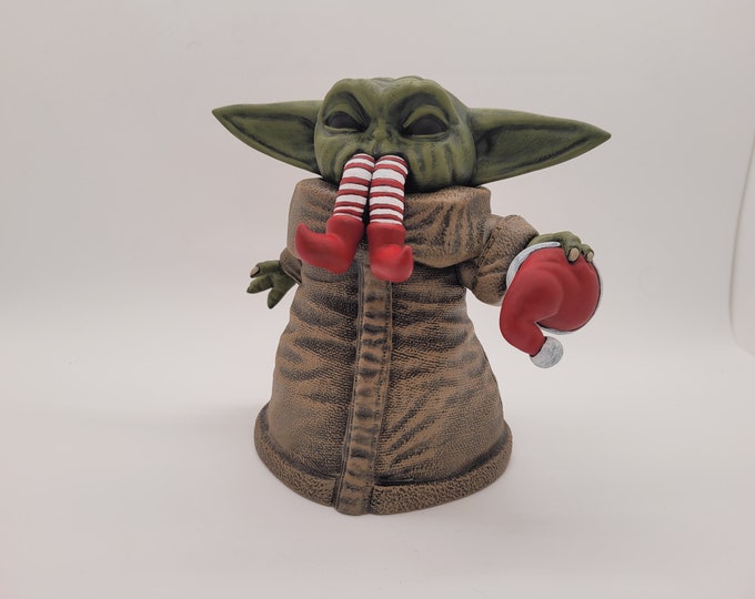 Grogu Elfeater Tree Topper/statue Etsy