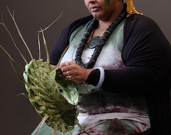 Hand Woven Coconut Hat Made in Hawai’i – Open Top Sun Protection
