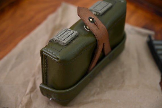 Genuine Chinese Military SKS Stripper Clip Ammo Pouch 7.62 NOS