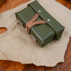 Genuine Chinese Military SKS Stripper Clip Ammo Pouch 7.62 NOS 1958 Hold 40rds