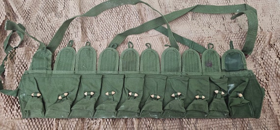 GENUINE Original Chinese Military SKS Type 56 Chest-rig Bandolier
