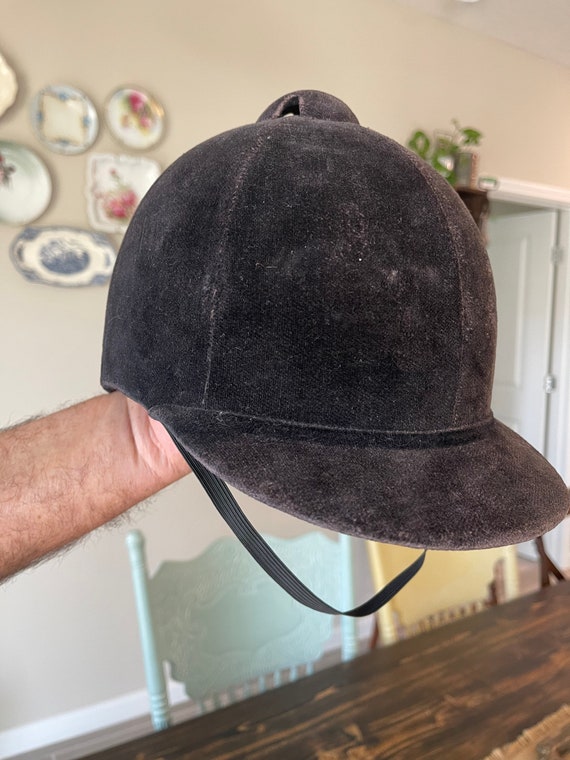 Vintage equestrian riding hat helmet vintage riding h… - Gem