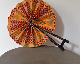 Handmade loincloth and leather fan