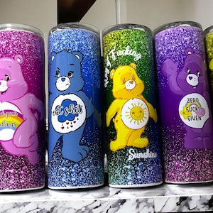 Swear Bear Tumbler-SPORTS Tumbler 20oz- 30oz- choose up to Two Lids