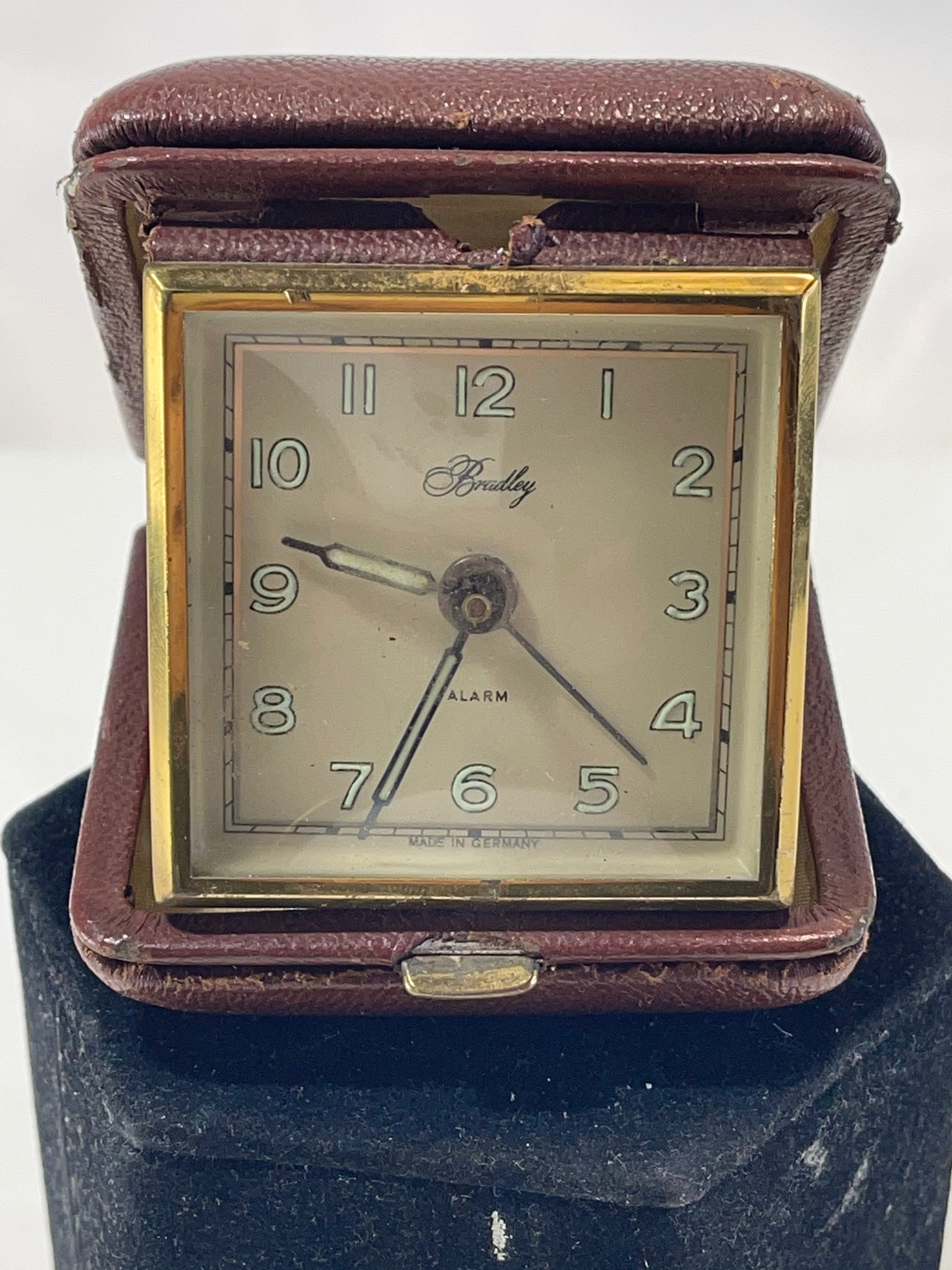 Bradley Wind Up Travel Alarm Clock Etsy