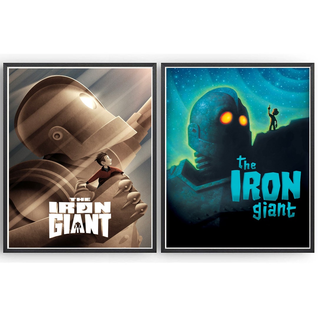 The Iron Giant Posters Jennifer Aniston Movies Bedroom Wall Etsy