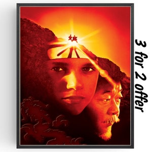 Karate Kid Filmposter: 80er Jahre Martial Arts Film