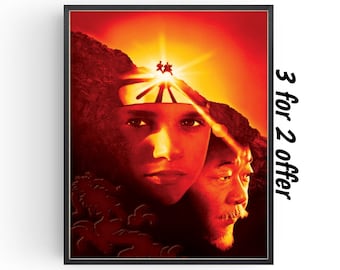 The Karate Kid Movie Poster: 80s Martial Arts Film Print