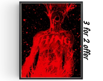 遊星からの物体X (1982) ポスター アメリカのSFホラー映画 装飾