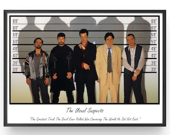 ユージュアル・サスペクツ 16x12 映画ポスター - Etsy 日本