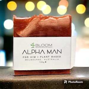 Alpha Man 100g Mens Soap image 1