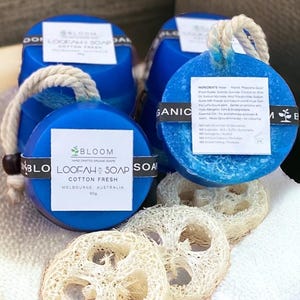 Cotton Fresh Loofah in a  Soap 90g