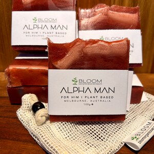 Alpha Man 100g Mens Soap image 5