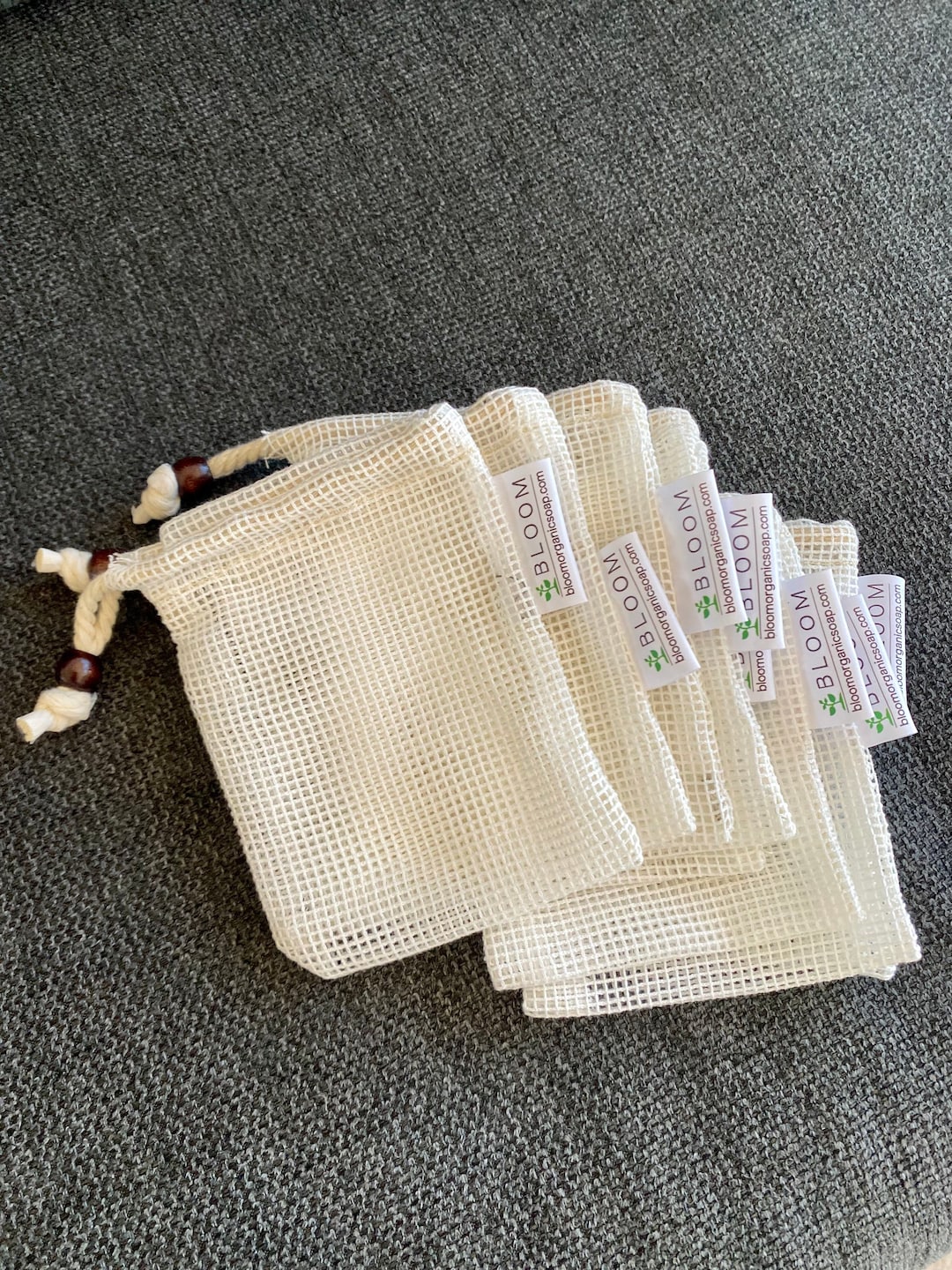 Soap Loofah Pouch Soap Saver Bag Etsy