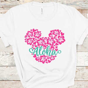 Aloha Mickey Shirt, Aulani Hawaii Shirt Unisex, Tropical Mickey Shirt, Tropical Minnie Shirt, Hawaiian Mickey Shirt,