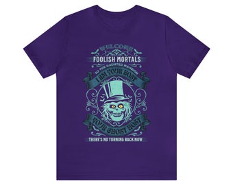 Hatbox Ghost Shirt, Haunted Mansion Unisex for Disneyland or