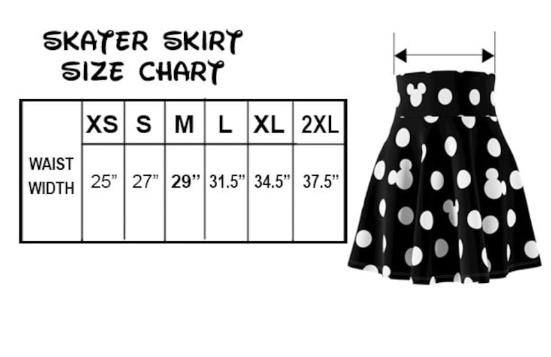Minnie Mouse Skirt Adult Women, Minnie Skirt Adult, Polka Dot Skirt Women, Skater Skirt Women, Womens Minnie Mouse Dress zdjęcie 5