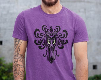 Haunted Mansion Graphic Tee, Unisex Short Sleeve Shirt for Disneyland or DisneyWorld Vacation, Disney Tee, Halloween Shirt, Disney Vacation