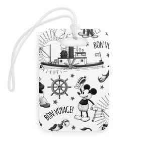 Personalized Disney Luggage Tag, Disneyland Luggage Tag with Custom Name, DisneyWorld Luggage Tag, Gift for Disney Fan, Acrylic Luggage Tag