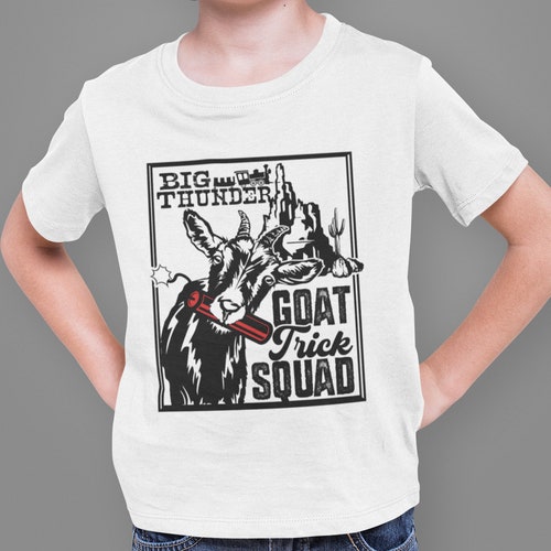 Big Thunder Mountain Goat Shirt for Kids Youth, Thunder Mountain Kids/Youth T Shirt perfect gift for Disneyland or DisneyWorld Fan