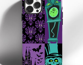 Tufft iPhone-skal för spökherrgård, sött läskigt Disney-fanfodral, Disneyland DisneyWorld-tillbehör, mobilskal